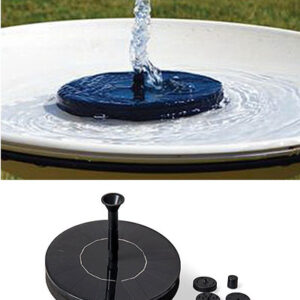 Floating Solar Birdbath Bubbler