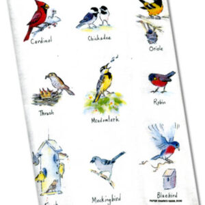 Backyard Birds Flour Sack Towel
