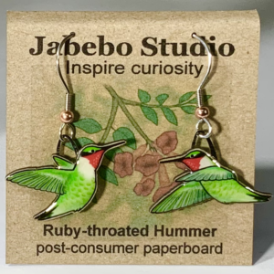 Ruby-Throated-Hummer-earrings