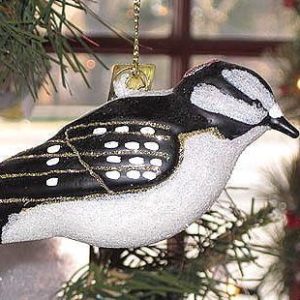 Cobane Downy Woodpecker Ornament
