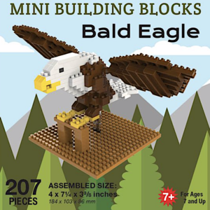 Mini Building Blocks - Bald Eagle