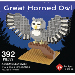 Mini Building Blocks - Owl