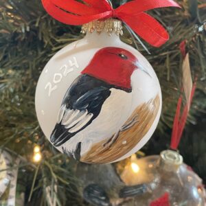 2026 Red-headed Woodpecker Ornament