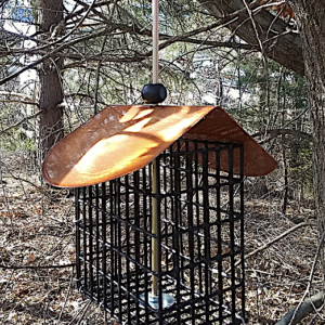 Copper Top Double Suet Holder