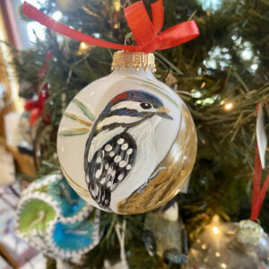 2026 Downy Woodpecker Ornament
