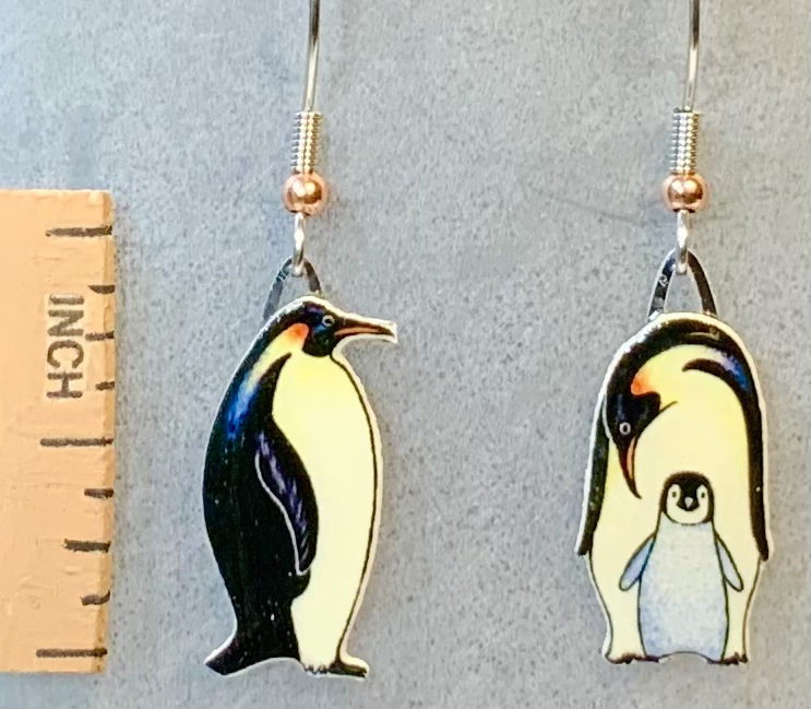 Emperor Penguin Earrings - Image 2