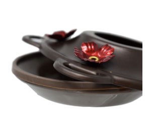 Ruby Lantern Hummingbird Feeder - Image 2