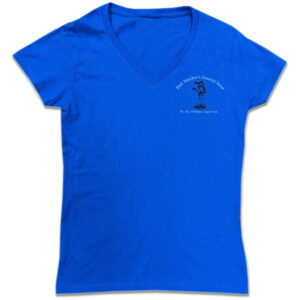 BWGS Lady Logo Blue Tee Shirt