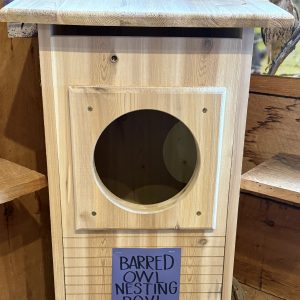 Barred Owl Nesting Box