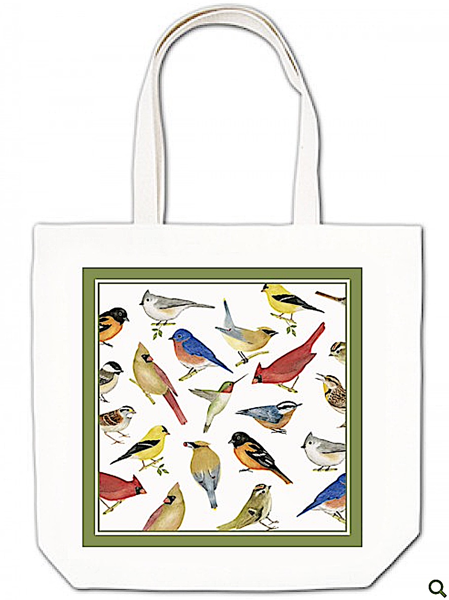 Birds of the Backyard Tote Bag