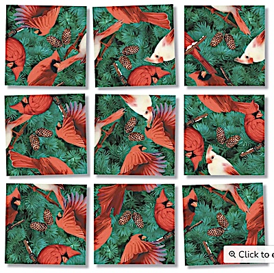 Scramble Squares – Cardinals