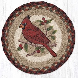 Cardinal Braided Trivet