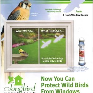 Window Alert Decals - Hawks